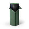 GEODRAIN PLUS doppelwandig strukturiertes perforiertes starres Rohr mit Geotextil